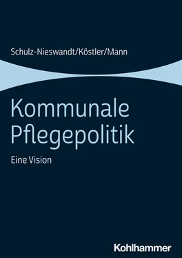 Frank Schulz-Nieswandt Kommunale Pflegepolitik обложка книги