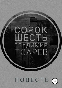 Владимир Псарев Сорок шесть обложка книги