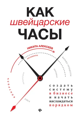 Никита Алексеев Как швейцарские часы: создать систему в бизнесе и начать наслаждаться порядком обложка книги