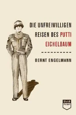 Bernt Engelmann Die unfreiwilligen Reisen des Putti Eichelbaum (Steidl Pocket) обложка книги