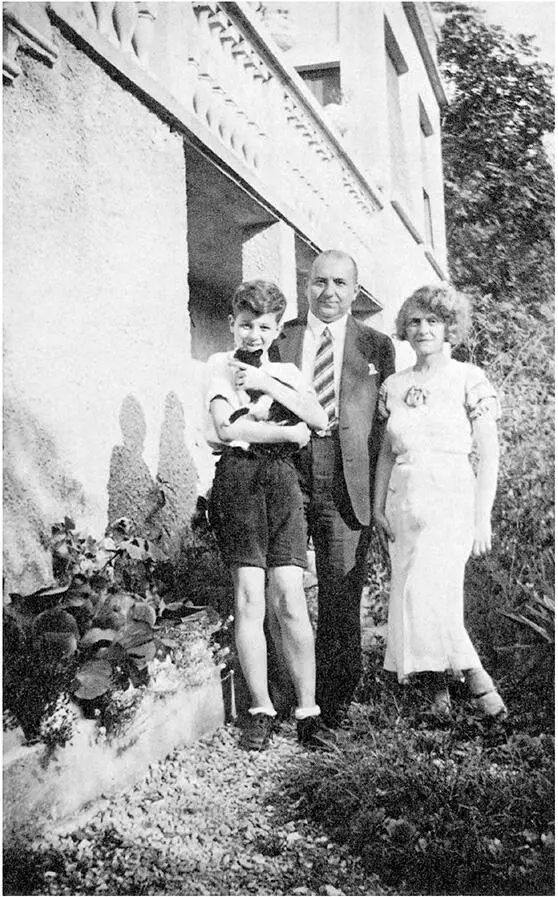 Putti und seine Eltern nach der Ankunft in Como 1933 Dank Frau Erbslöh die - фото 6