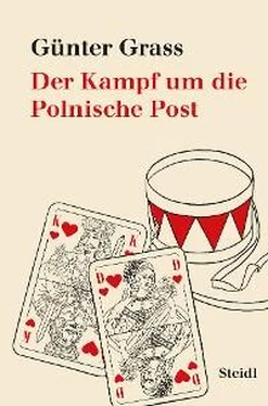 Günter Grass Der Kampf um die Polnische Post обложка книги