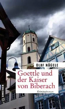 Olaf Nägele Goettle und der Kaiser von Biberach обложка книги