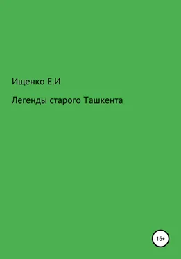 Евгений Ищенко Легенды старого Ташкента обложка книги