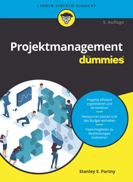 Stanley E. Portny Projektmanagement für Dummies обложка книги