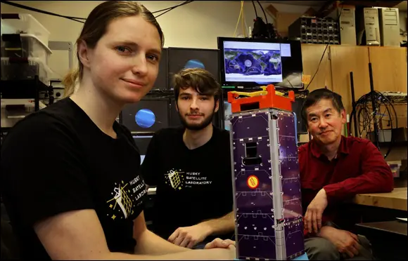 FIGURE 36University of Washington students designed and built HuskySat1 - фото 74