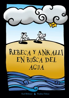 Karl-Oswald Böhmer Muñoz Rebeca y Ankalli en busca del agua обложка книги