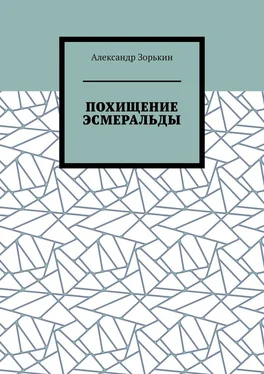 Александр Зорькин ПОХИЩЕНИЕ ЭСМЕРАЛЬДЫ обложка книги