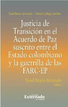 Yesid Reyes Alvarado Justicia De Transición En El Acuerdo De Paz Suscrito Entre El Estado Colombiano Y La Guerrilla De Las FARC-EP обложка книги