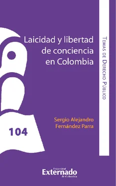 Sergio Alejandro Fernández Parra Laicidad y libertad de conciencia en Colombia обложка книги