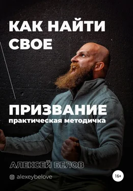 Алексей Белов Как найти свое призвание обложка книги