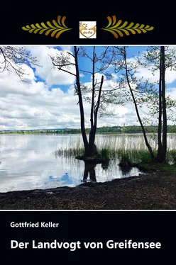 Gottfried Keller Der Landvogt von Greifensee обложка книги