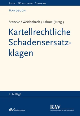 Fabian Stancke Kartellrechtliche Schadensersatzklagen обложка книги