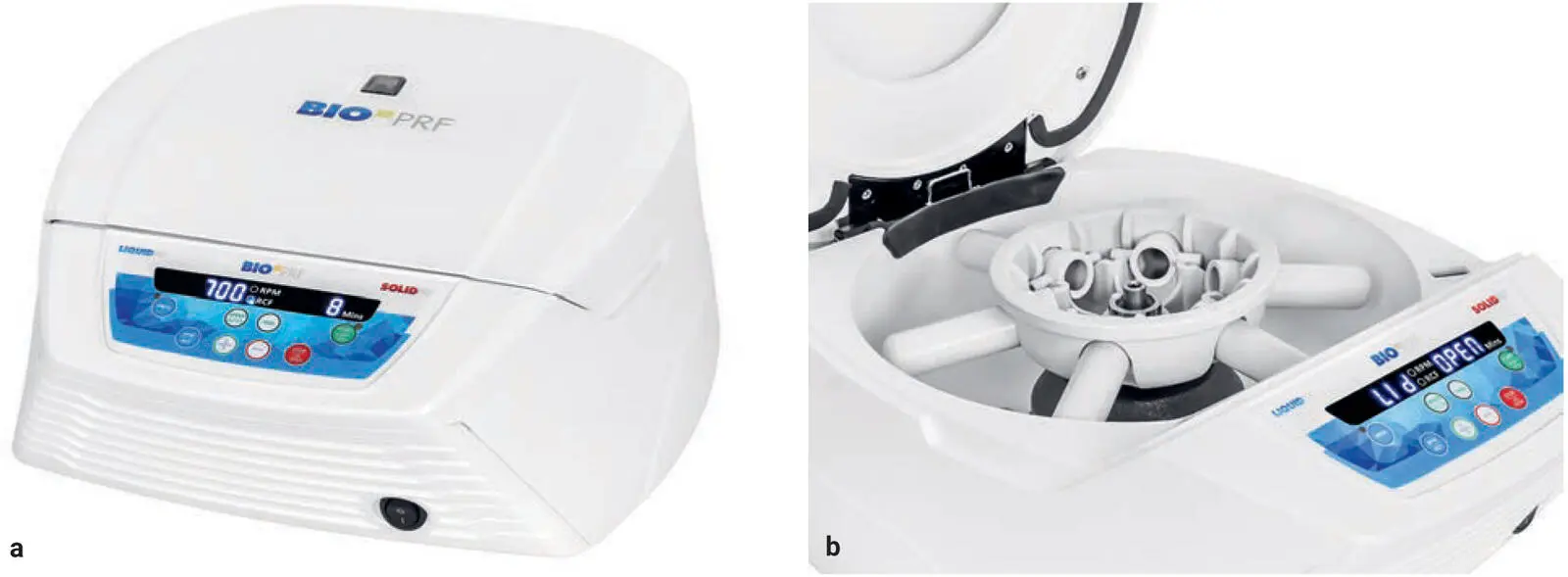 Fig 18 a Clinical photograph of a BioPRF centrifuge b Photograph - фото 13