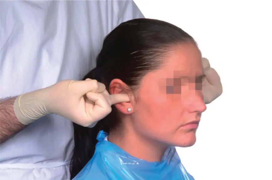 Figure 37Intraauricular palpation of the temporomandibular joint M Ziad - фото 46
