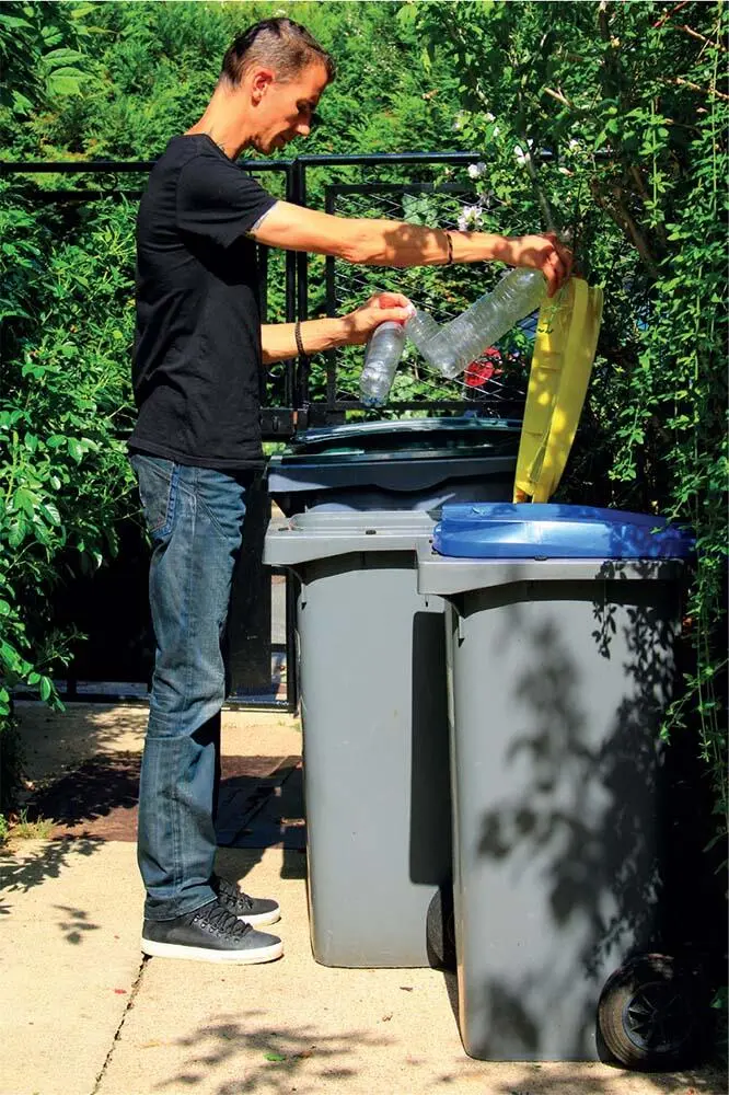 Recycling of household waste has increased as it has become built into the - фото 116