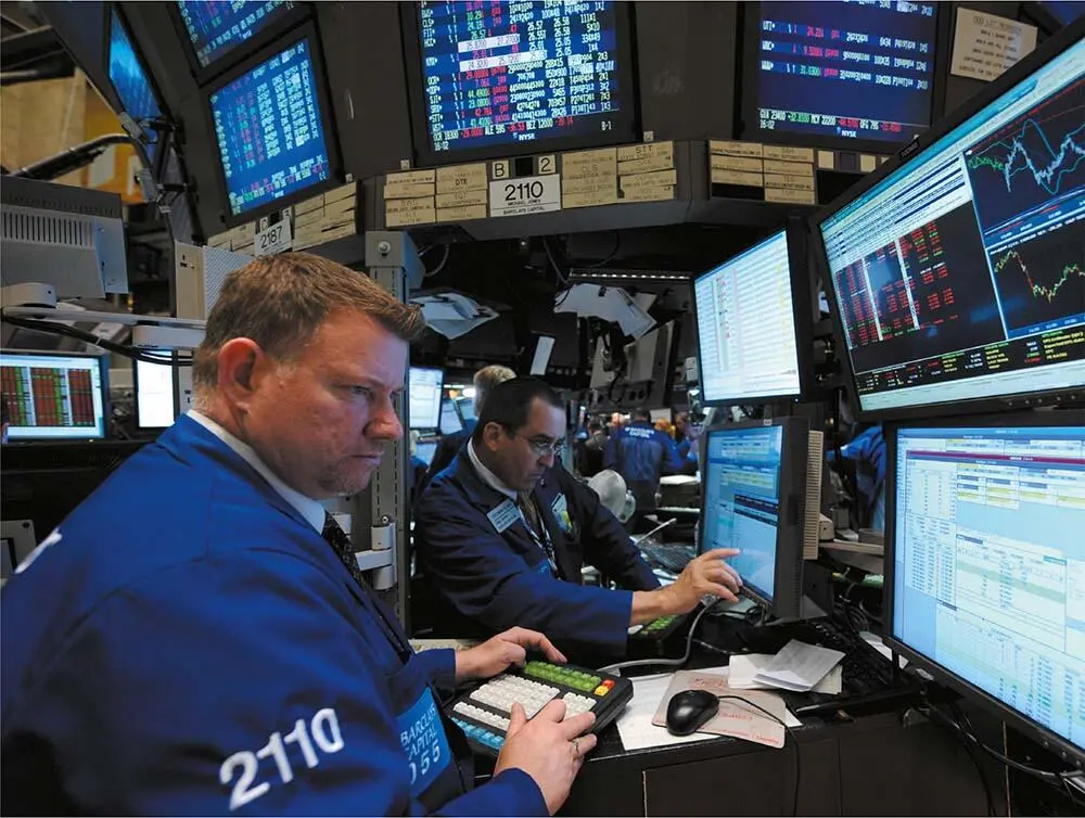 Some of the major trade and economic transactions today take place on the stock - фото 11