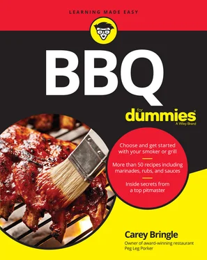 Carey Bringle BBQ For Dummies обложка книги