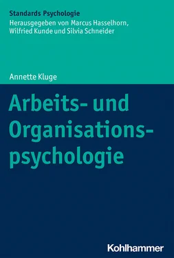 Annette Kluge Arbeits- und Organisationspsychologie обложка книги