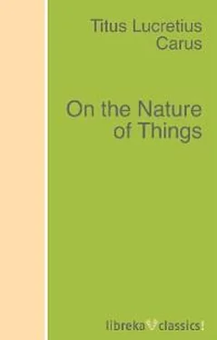 Titus Lucretius Carus On the Nature of Things обложка книги