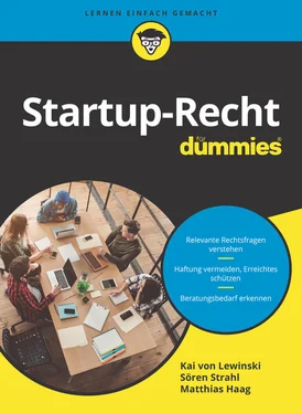 Kai von Lewinski Startup-Recht für Dummies обложка книги
