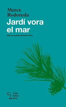 Mercè Rodoreda Jardí vora el mar обложка книги