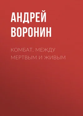 Андрей Воронин Комбат. Между мертвым и живым обложка книги