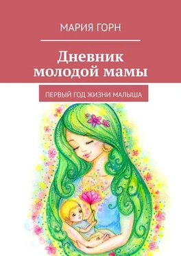 Мария Горн Дневник молодой мамы. Первый год жизни малыша обложка книги