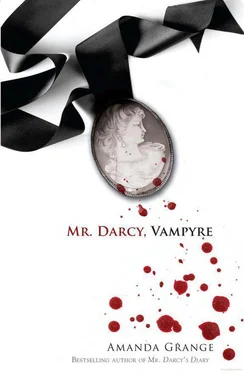 Amanda Grange Mr. Darcy, Vampyre обложка книги