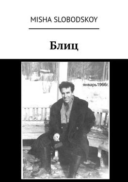 Misha Slobodskoy Блиц обложка книги