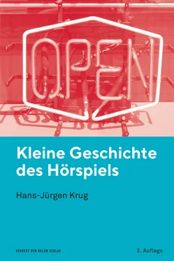 Hans-Jürgen Krug Kleine Geschichte des Hörspiels обложка книги