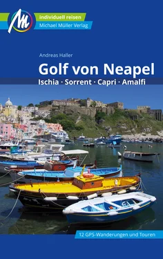 Andreas Haller Golf von Neapel Reiseführer Michael Müller Verlag обложка книги