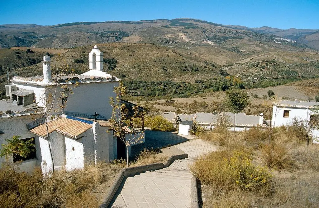 HotelDörfchen Alquería de Morayma Östlich von Cádiar wird die Landschaft - фото 70