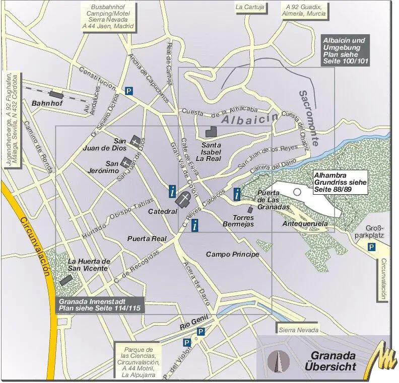 Auto Für Autofahrer ist Granada ein echter Alptraum zahllose Einbahnstraßen - фото 52