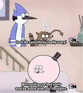 Regular show Por qué nos exponemos a situaciones de peligro Porque algo - фото 2