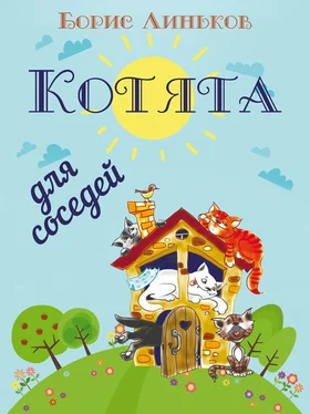 Борис Линьков Котята для соседей: Детские стихи с иллюстрациями обложка книги