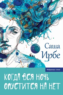 Саша Ирбе Когда вся ночь опустится на нет обложка книги