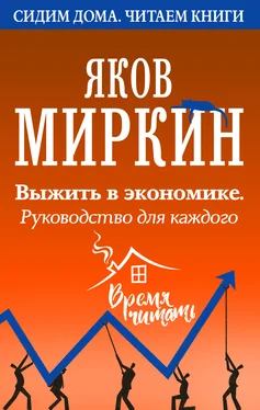 Яков Миркин Выжить в экономике. Руководство для каждого обложка книги