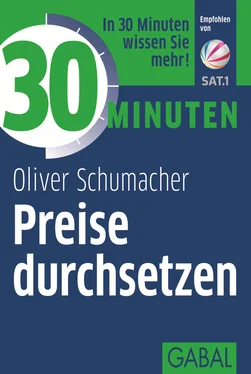 Oliver Schumacher 30 Minuten Preise durchsetzen обложка книги