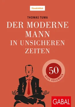 Thomas Tuma Der moderne Mann in unsicheren Zeiten обложка книги