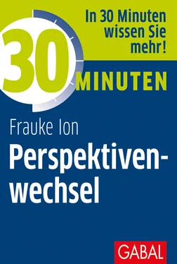 Frauke Ion 30 Minuten Perspektivenwechsel обложка книги