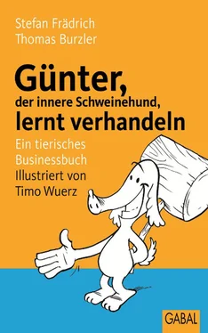 Stefan Frädrich Günter, der innere Schweinehund, lernt verhandeln обложка книги