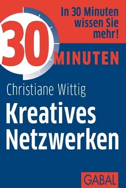 Christiane Wittig 30 Minuten Kreatives Netzwerken обложка книги