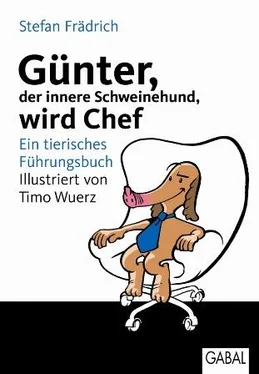 Stefan Frädrich Günter, der innere Schweinehund, wird Chef обложка книги