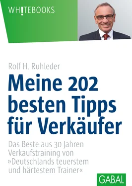 Rolf H. Ruhleder Meine 202 besten Tipps für Verkäufer обложка книги