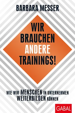 Barbara Messer Wir brauchen andere Trainings! обложка книги