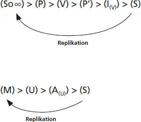 Dem Umweltdruck U entspricht in systemischer Terminologie die Perturbation - фото 5