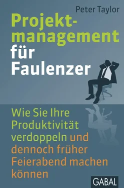 Peter Taylor Projektmanagement für Faulenzer обложка книги