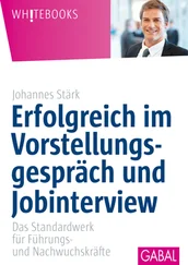 Johannes Stärk - Erfolgreich im Vorstellungsgespräch und Jobinterview