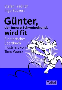 Stefan Frädrich Günter, der innere Schweinehund, wird fit обложка книги